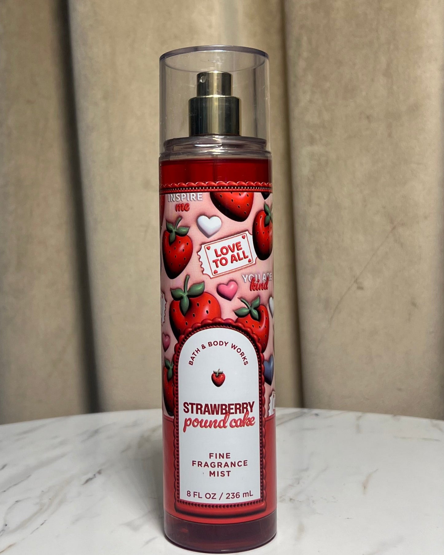 Body Strawberry Pound Cake