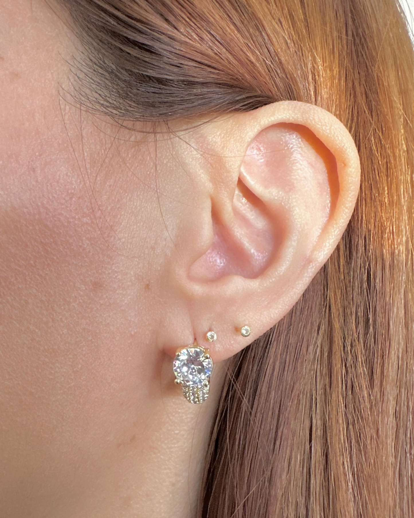 Arracada Serpiente Brillo