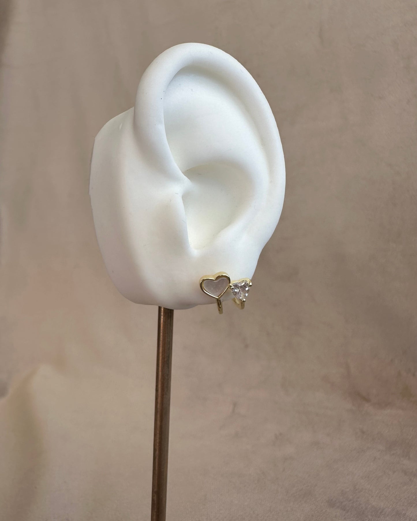 Arete Doble Corazón