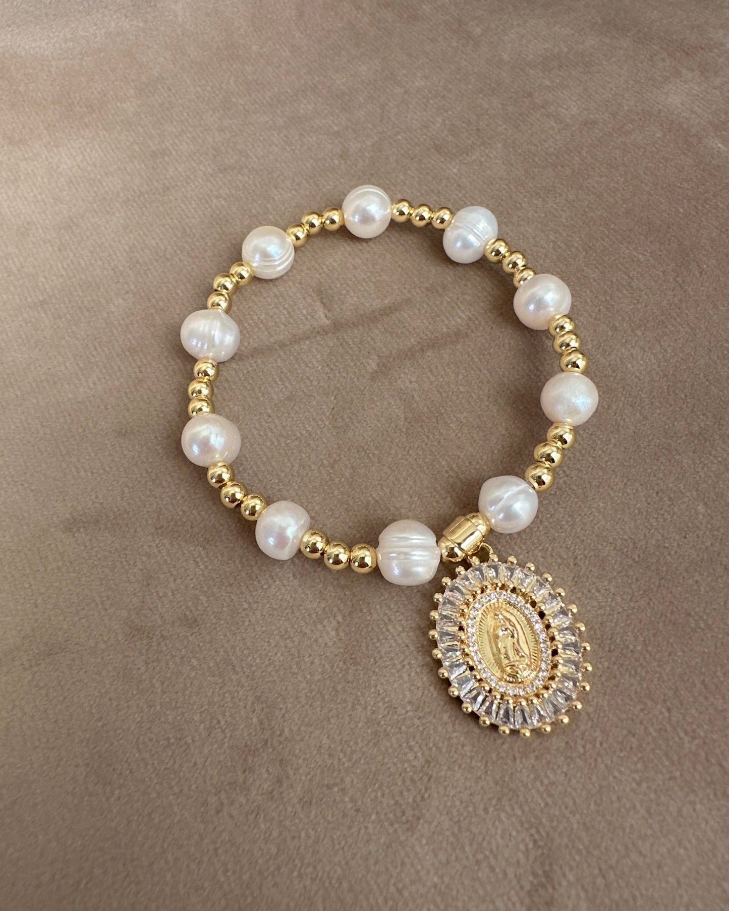 Pulsera Perla Virgen