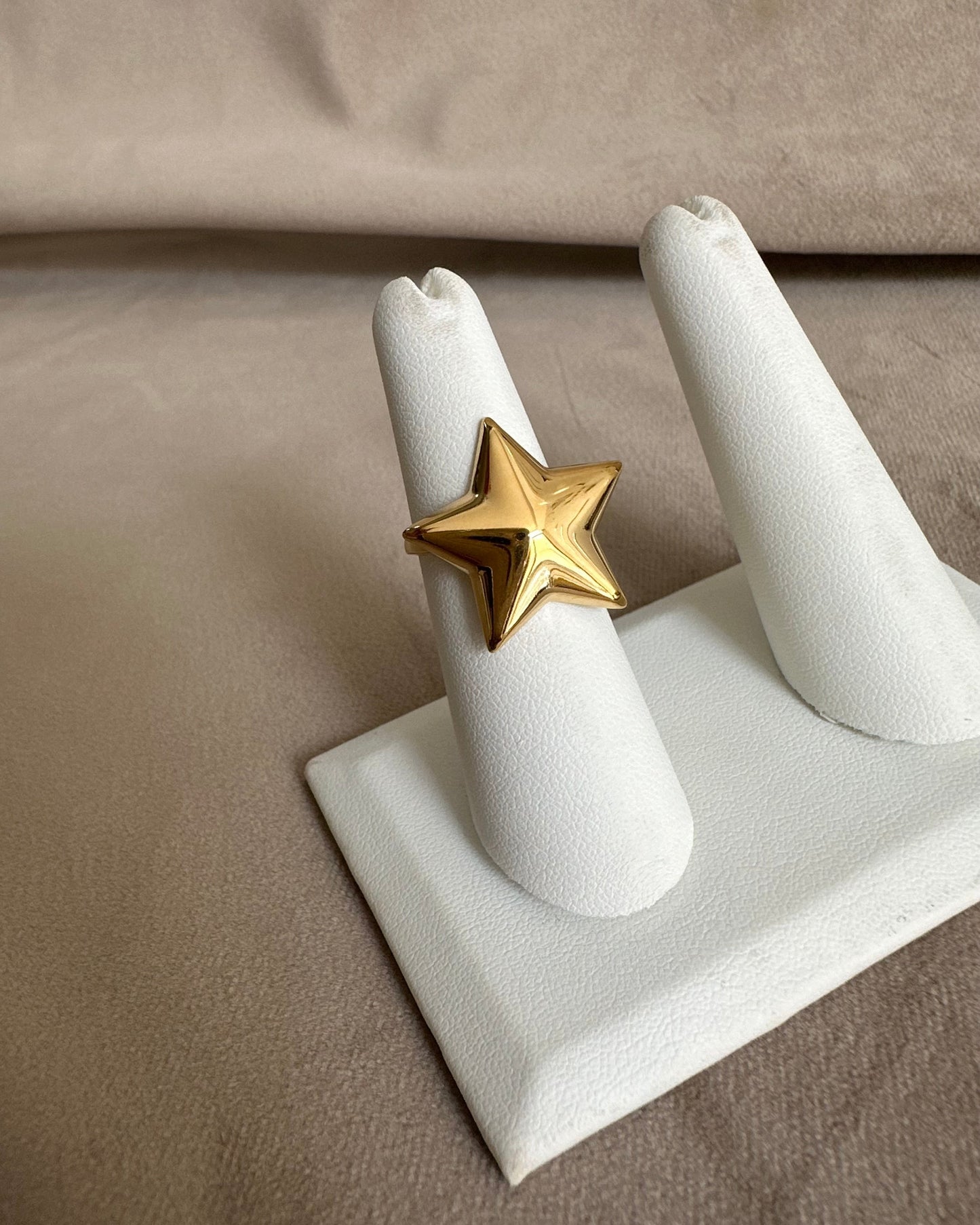 Anillo Estrella Chunky