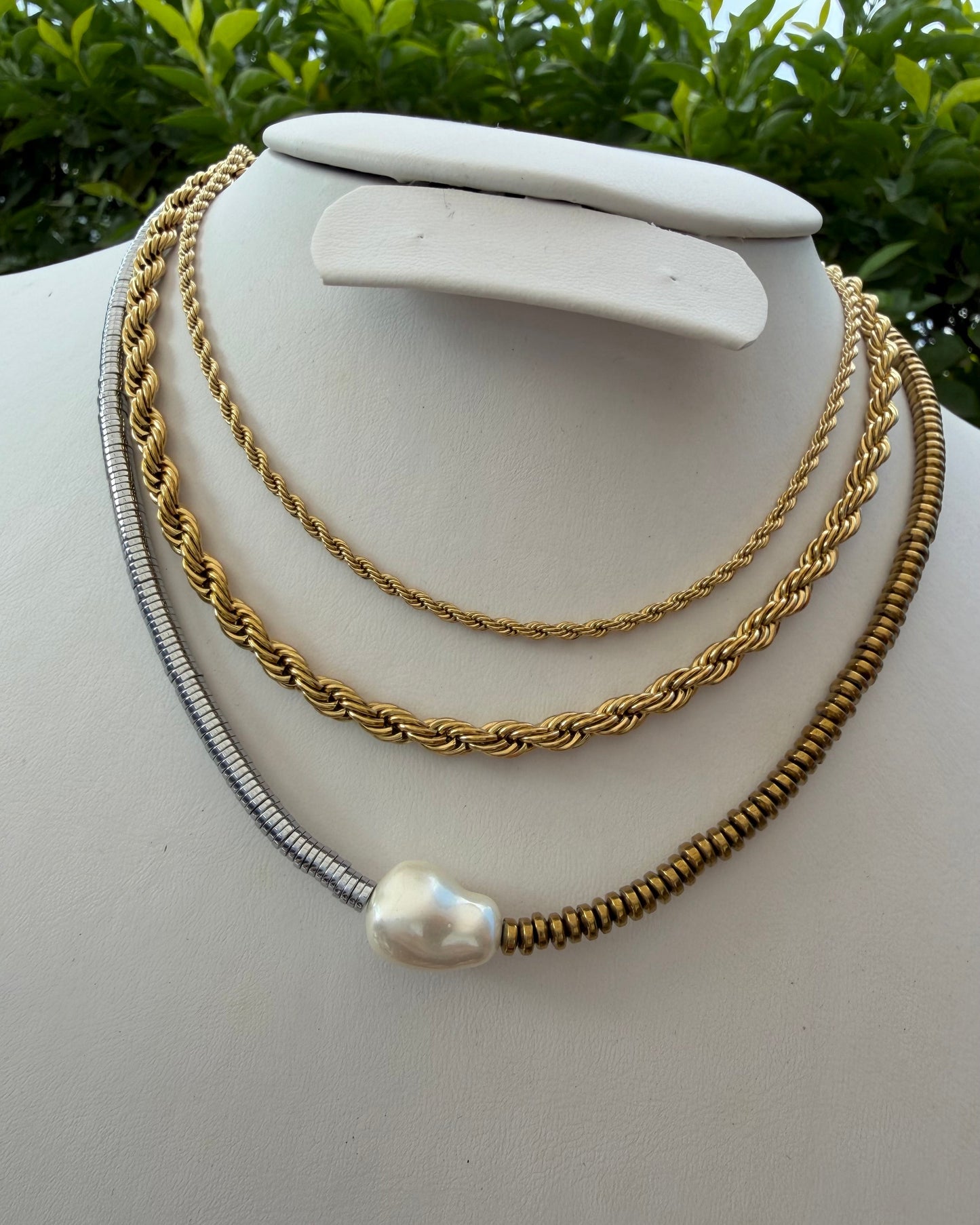 Collar Acerina Perla