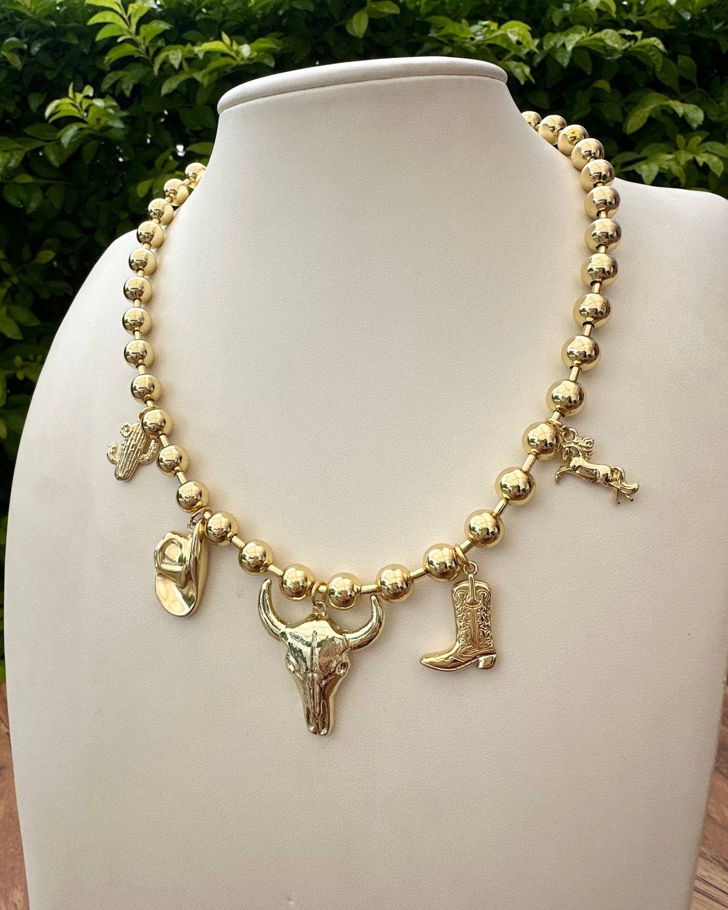 Collar Vaquero Dorado