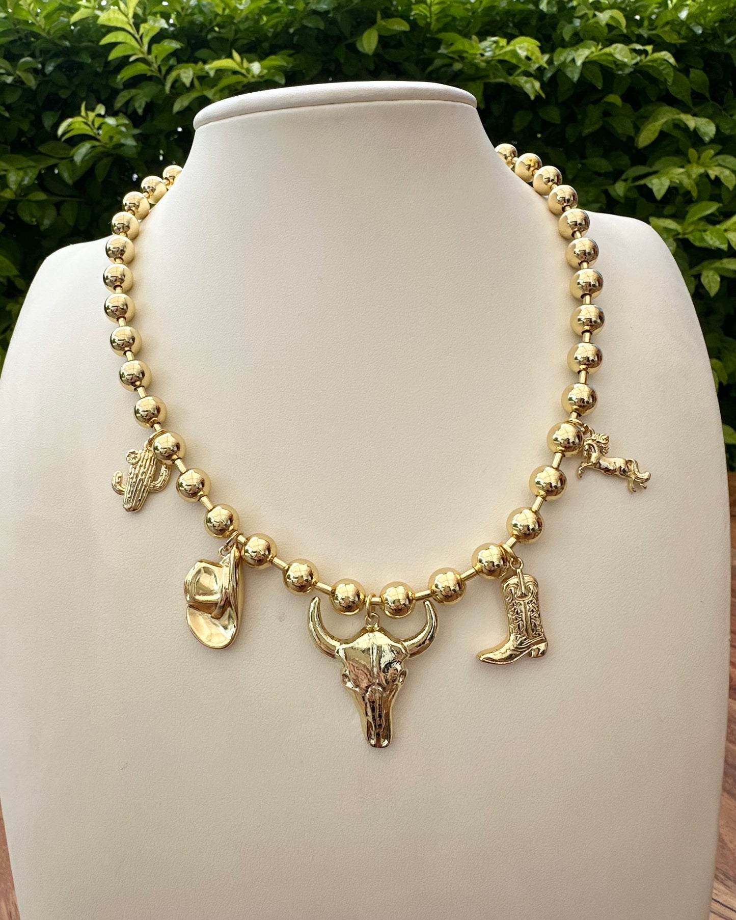 Collar Vaquero Dorado