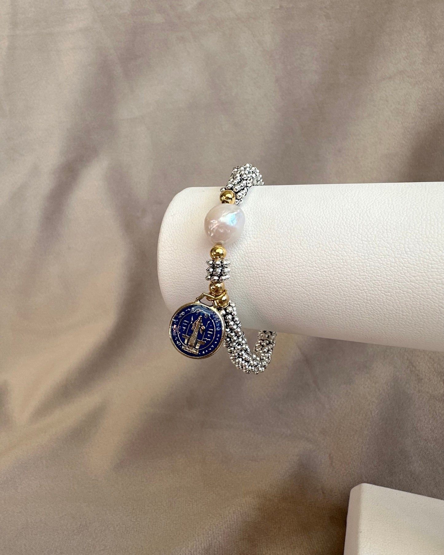 Pulsera Plata Dije