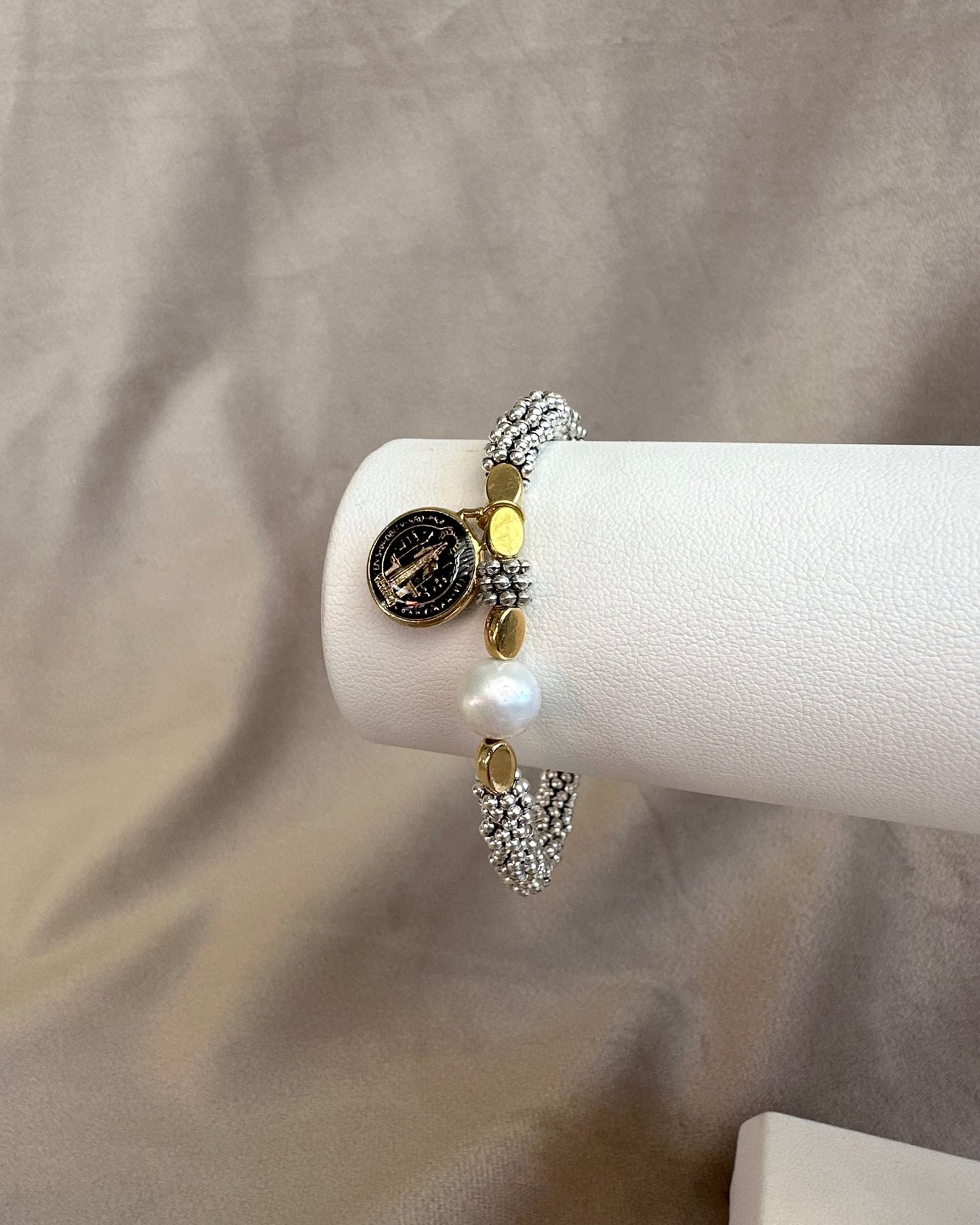 Pulsera Plata Dije