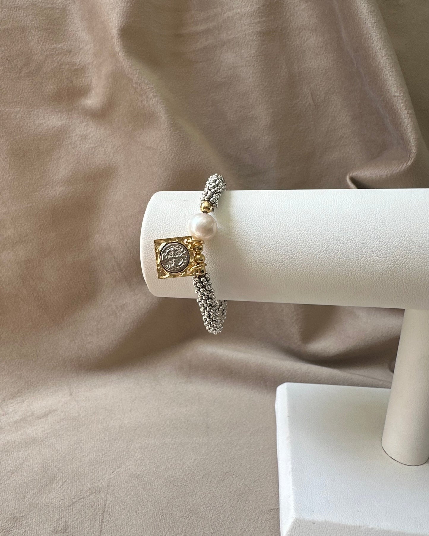 Pulsera Plata Dije