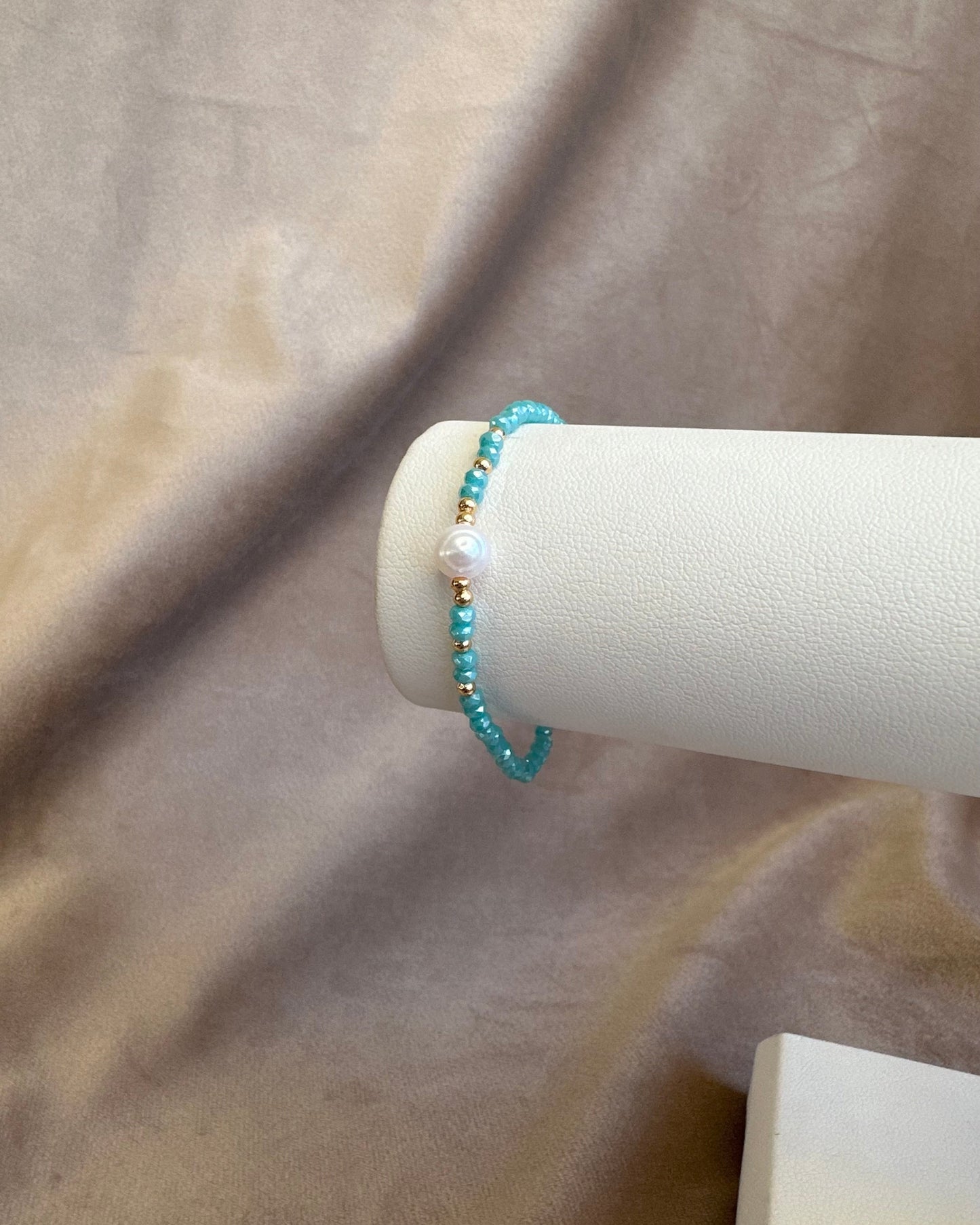 Pulsera Hilo Una Perla