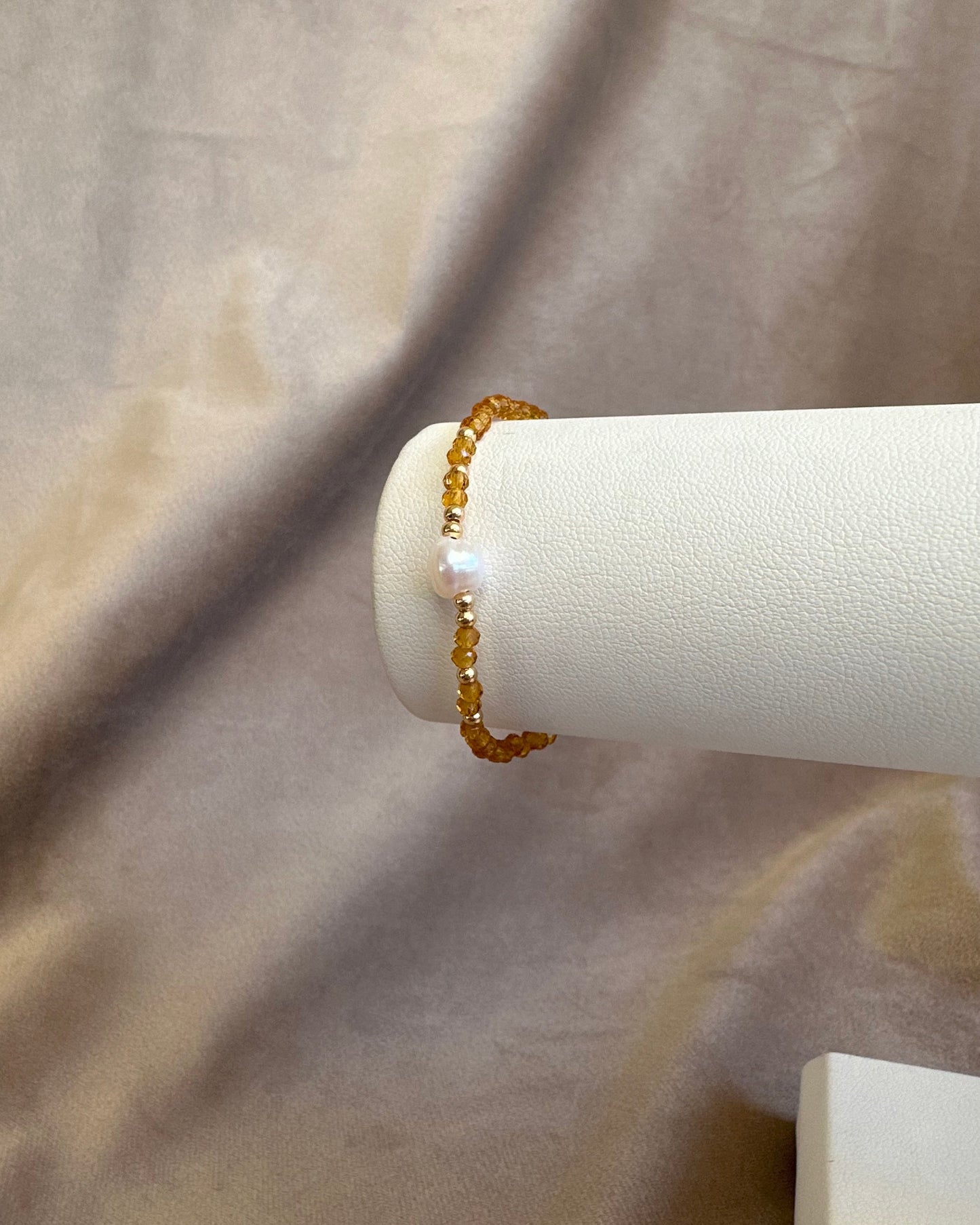 Pulsera Hilo Una Perla