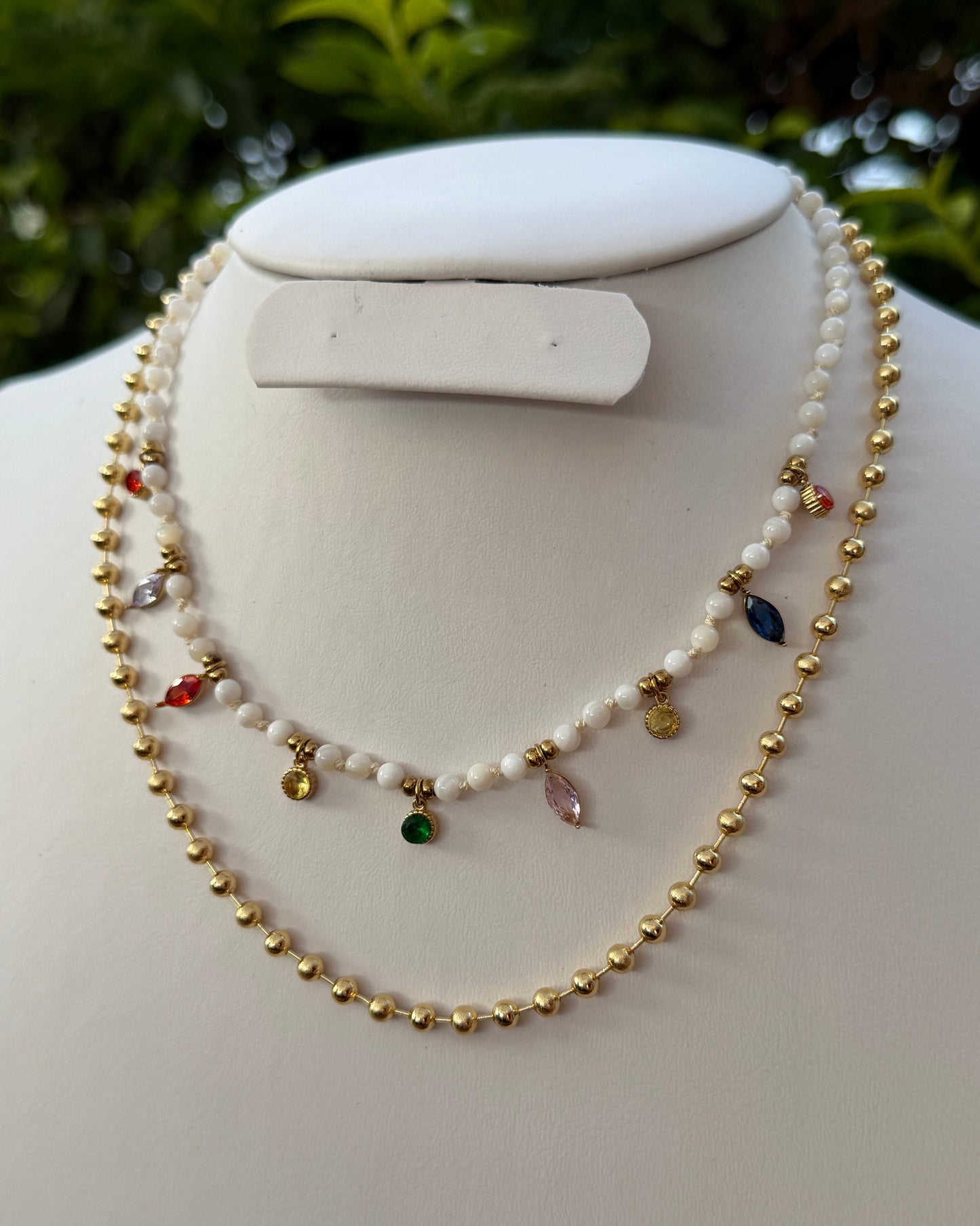Collar Blanco Multi