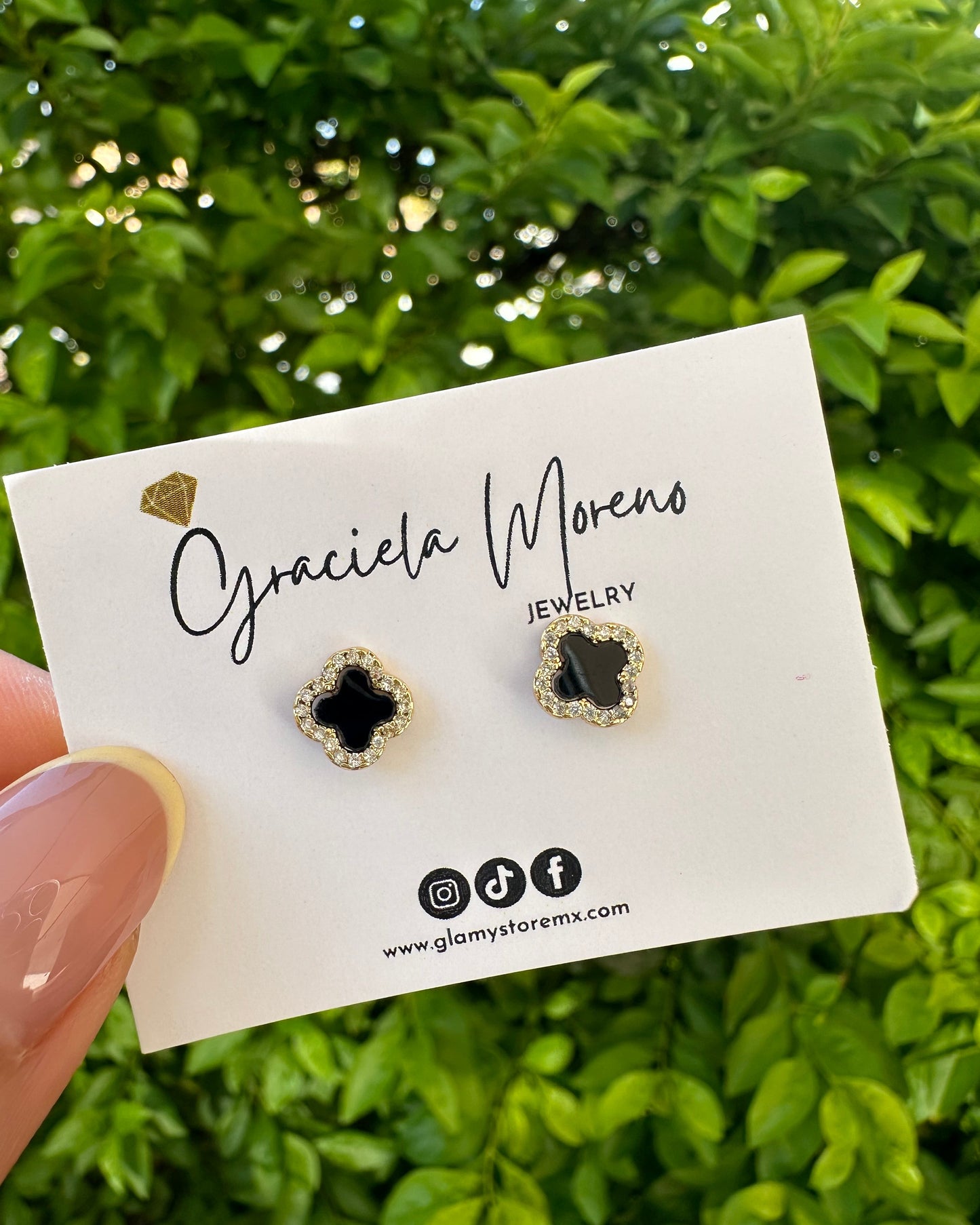 Broquel Dupe Van Cleef Negro