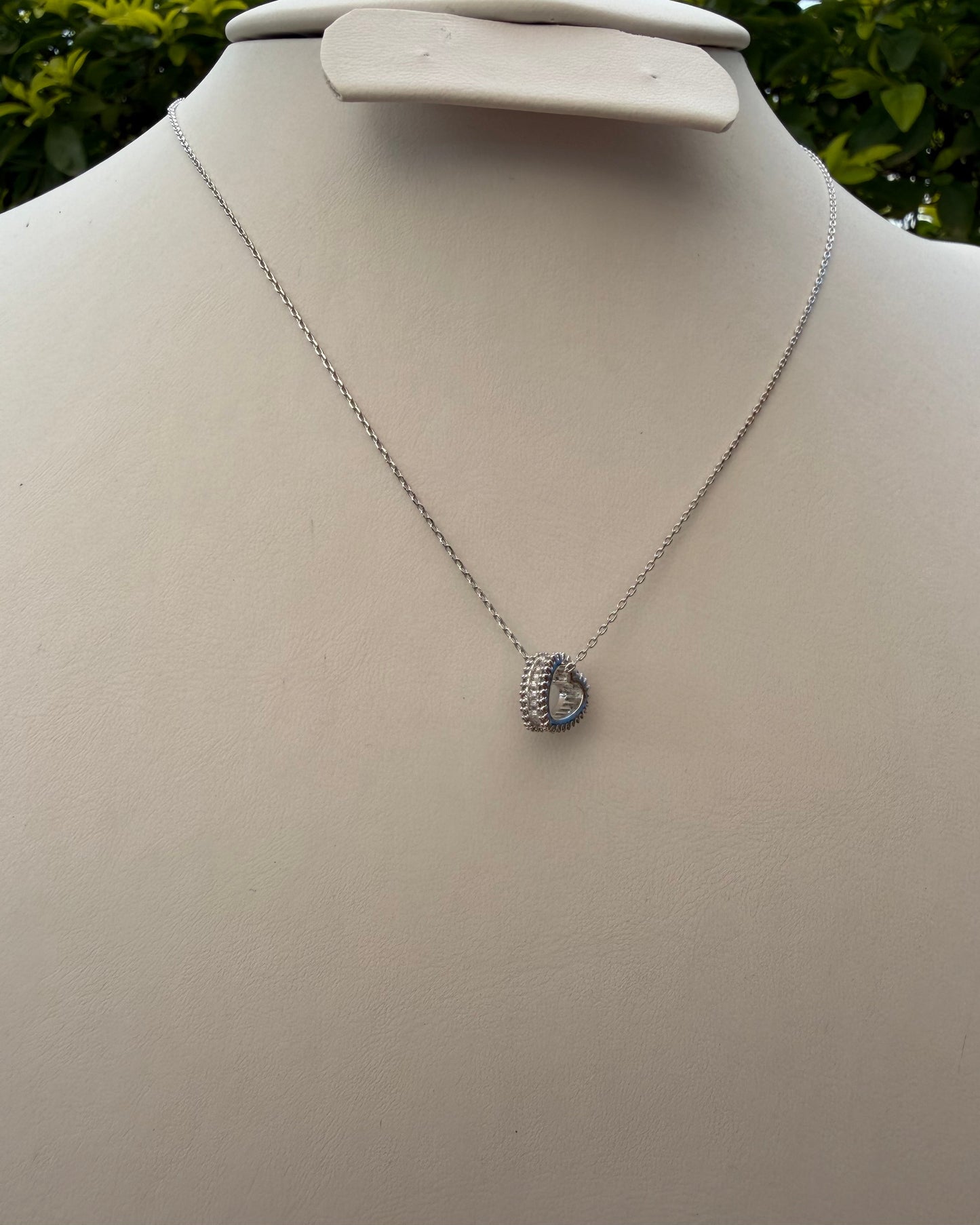 Collar Corazón Plata