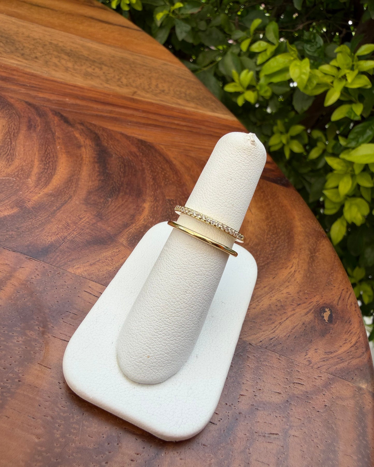 Anillo Doble Brillo