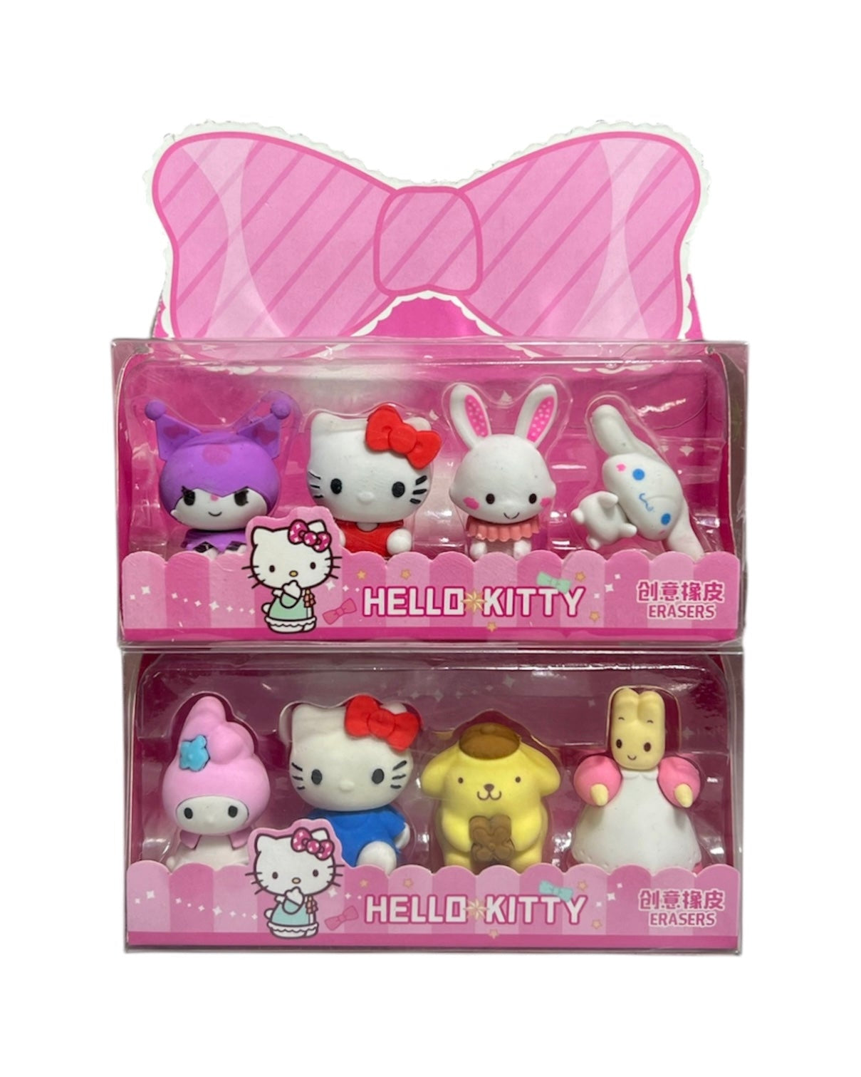 Kit borradores sanrio