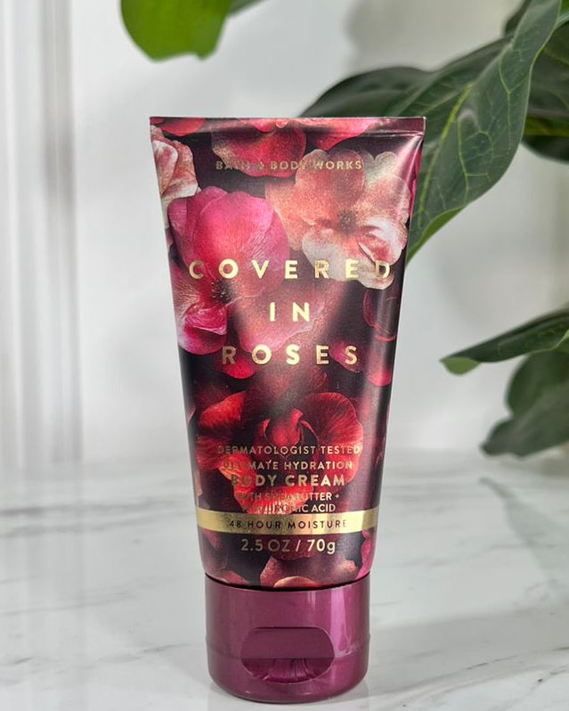 Crema Chica Covered In Roses