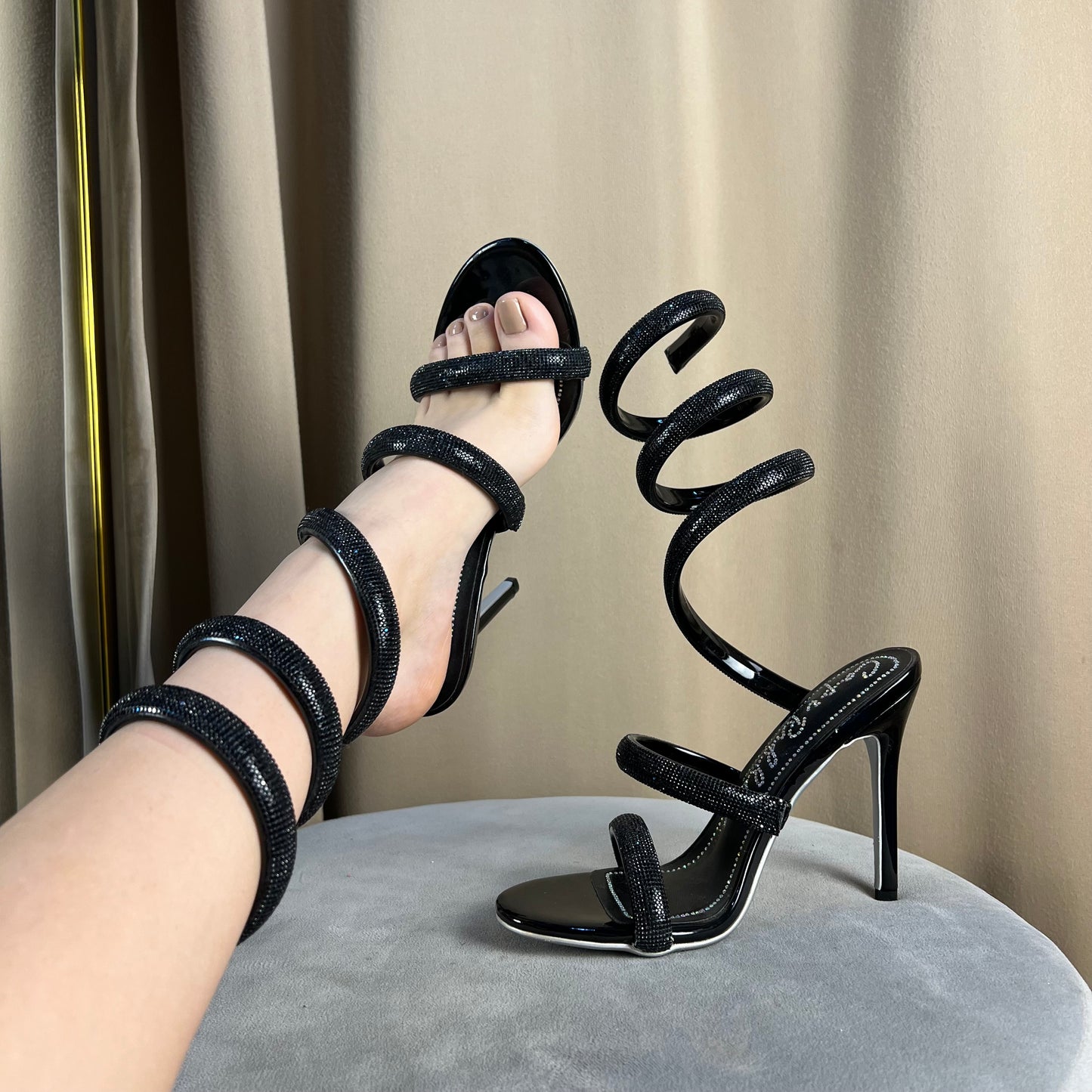 Zapatilla Pulsera Brillo