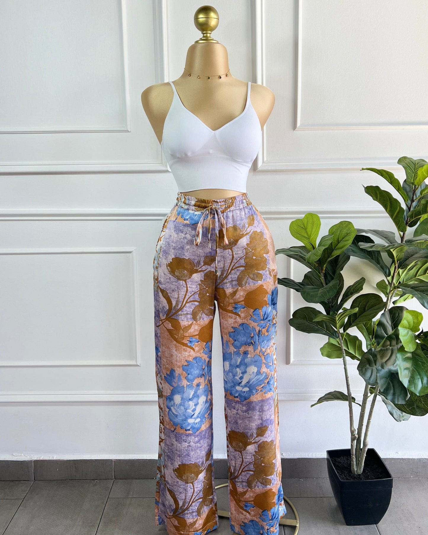 Pantalon Flores