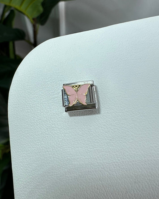 Charm Mariposa Rosa