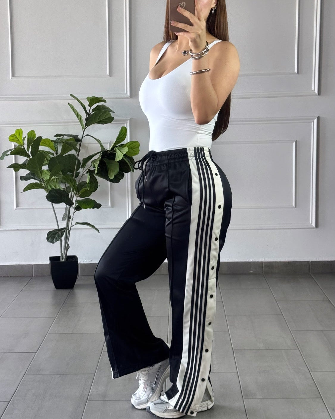 Pantalón Lineas Black