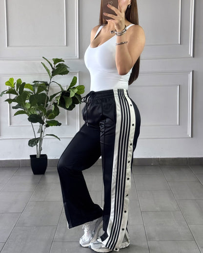 Pantalón Lineas Black