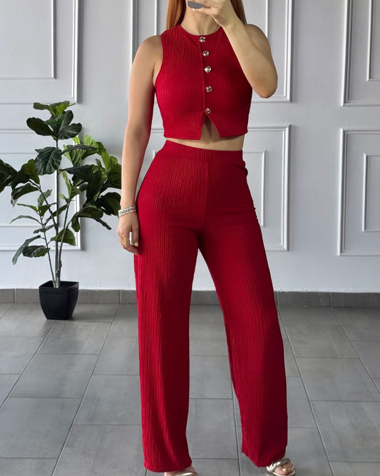 Conjunto Corrugado Rojo