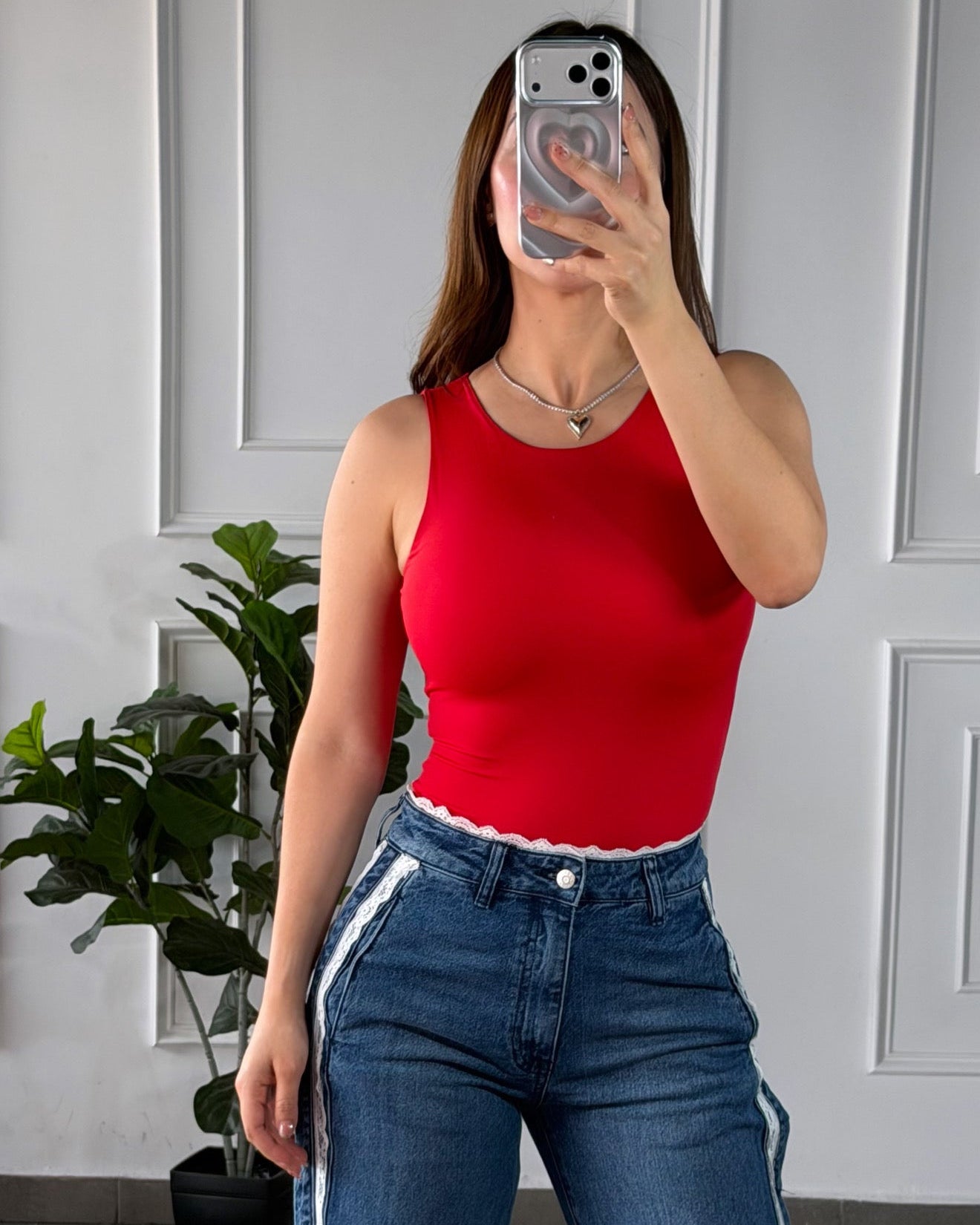 Bodsysuit Red Rose