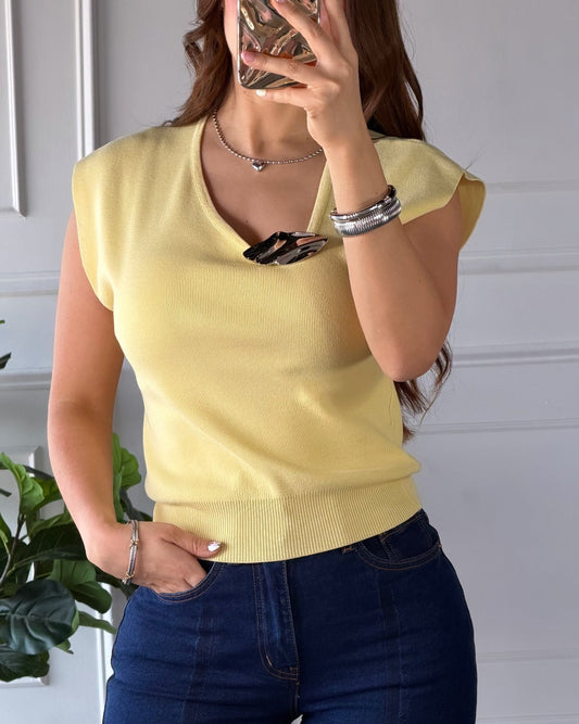 Blusa Spring Yellow