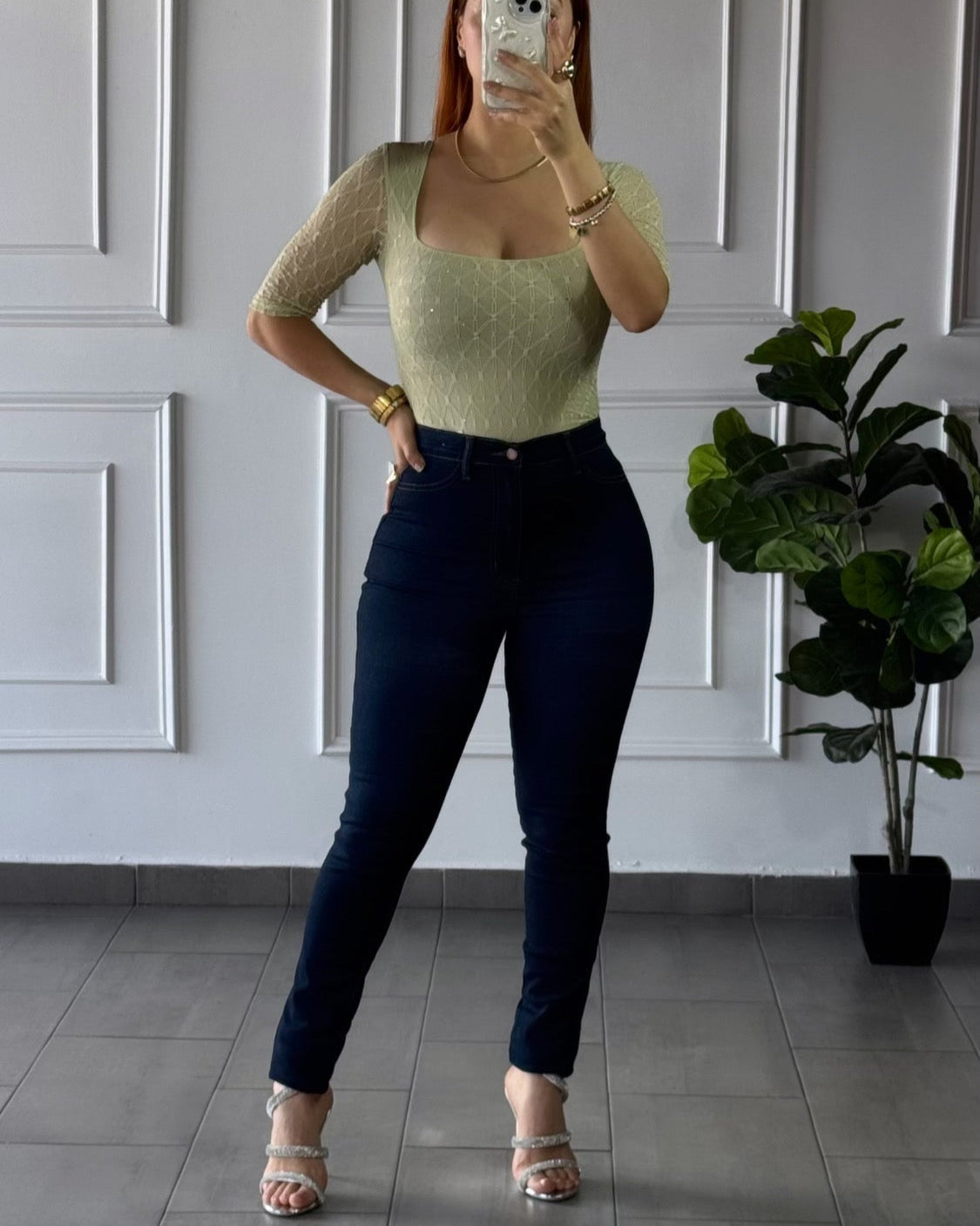 Bodysuit Brillos Pistache