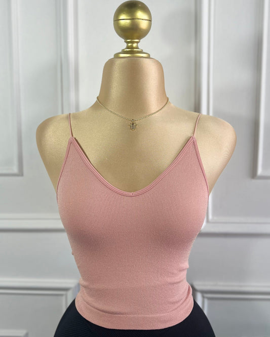 Top Basico Rosa