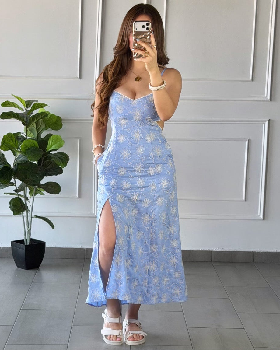 Vestido Sunset Blue