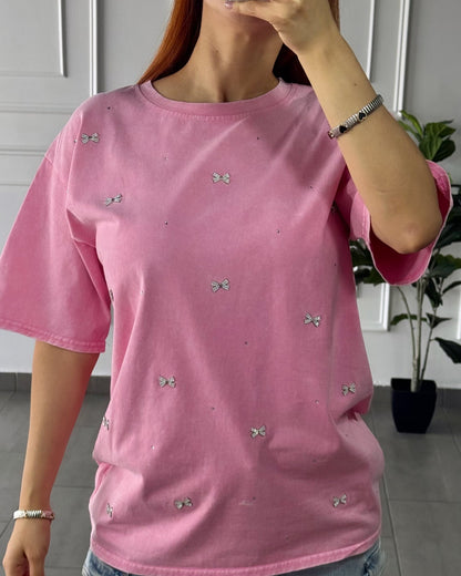 Blusa Moños Pink