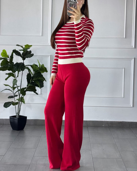 Conjunto Lineas Rojo