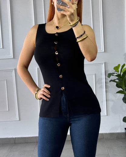 Blusa Basica Botones