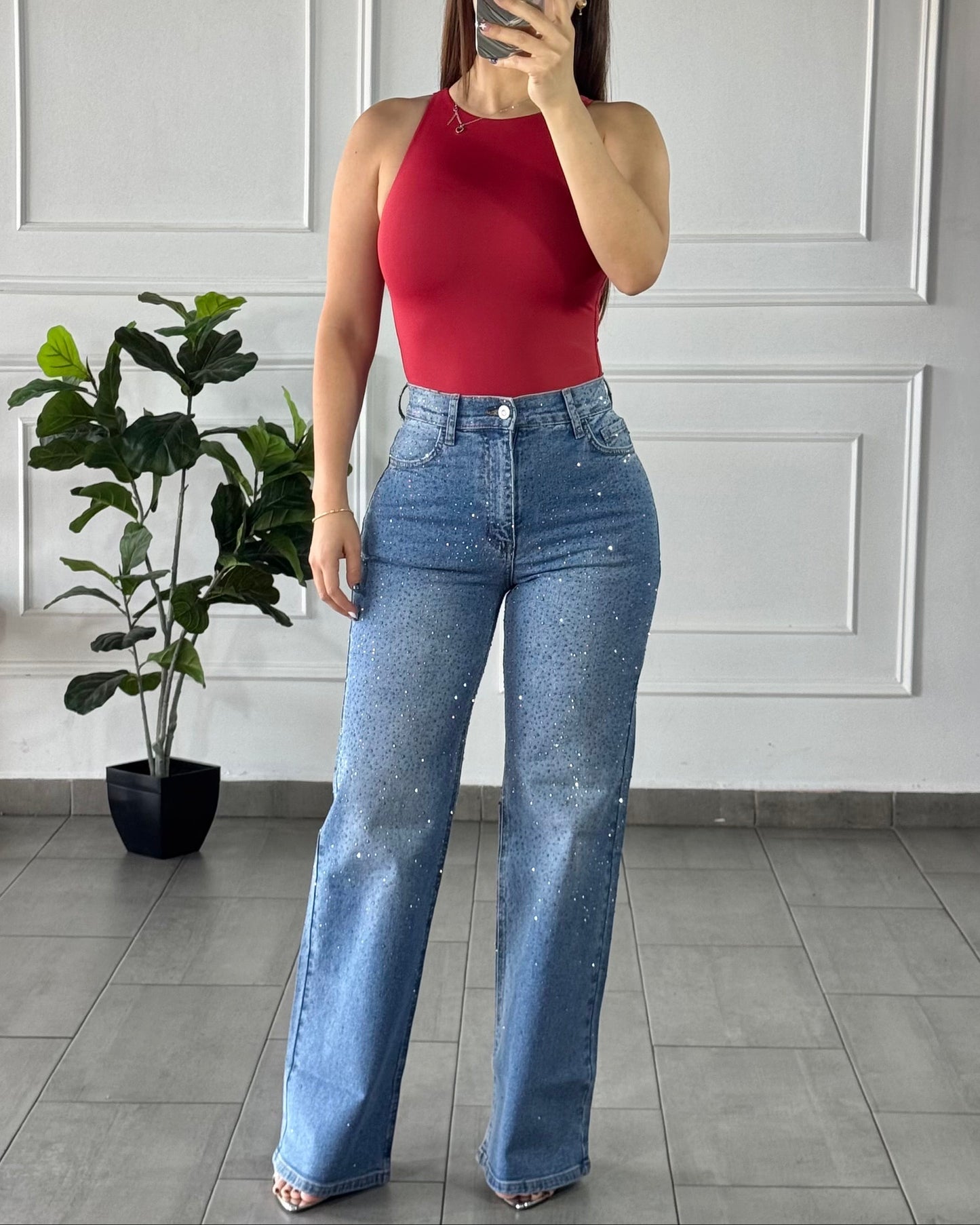 Jeans Brillos Vibrant