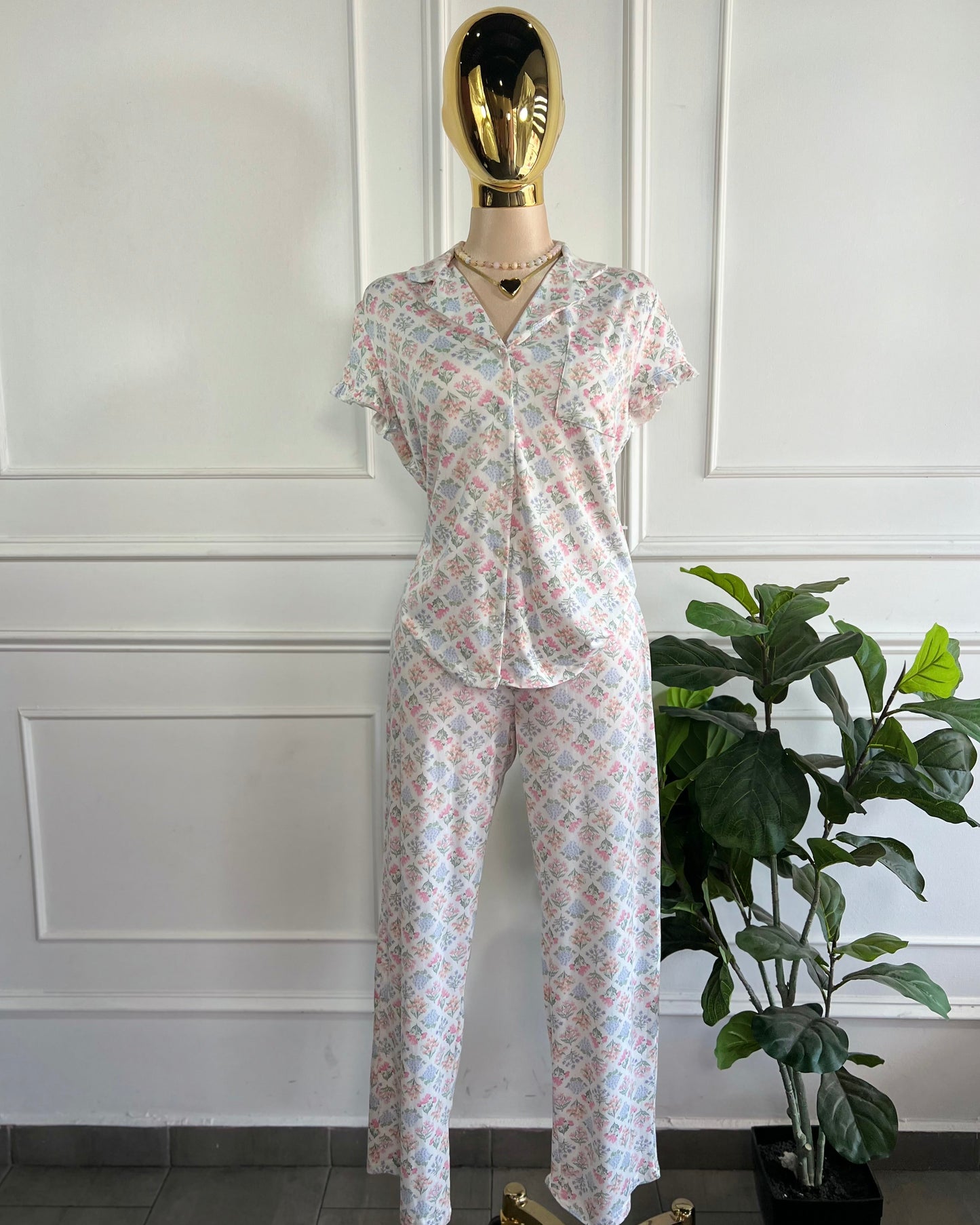 Pijama Flores Colores