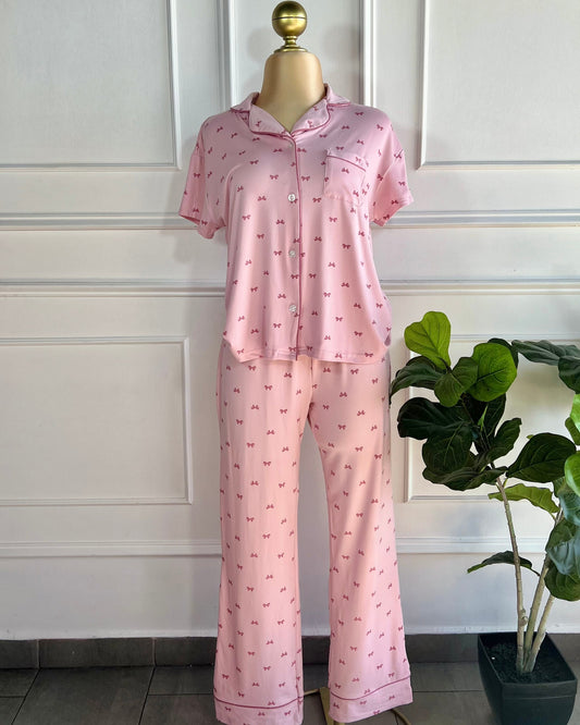 Pijama Moños Rosa