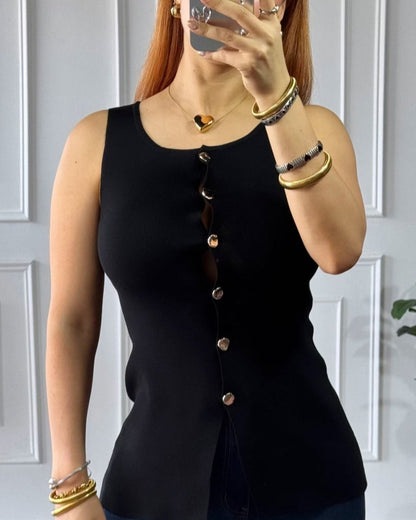 Blusa Basica Botones