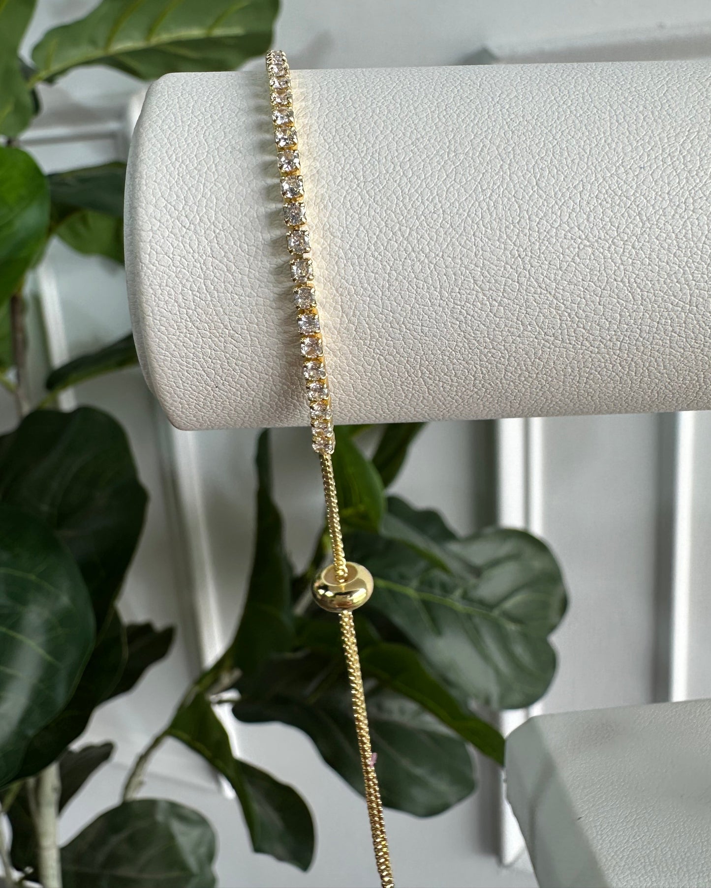 Pulsera Brillo Dorada