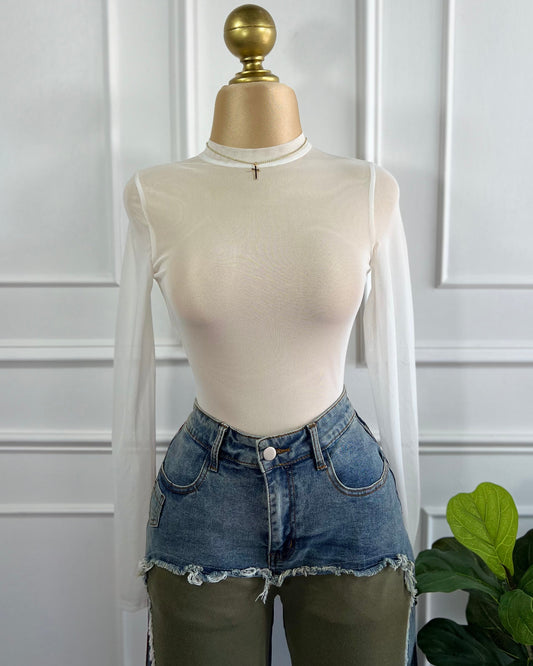 Pantiblusa Blanca