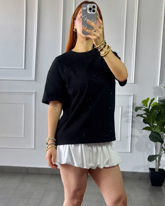 Camisa Brillos Black