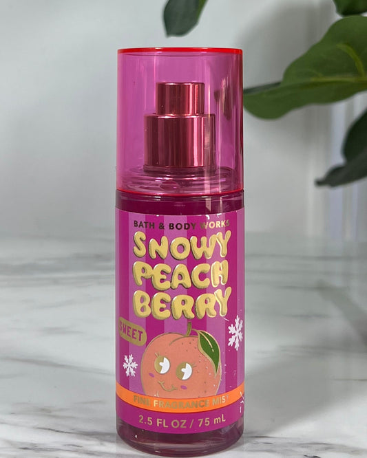 Body Mini Snowy Peach Berry