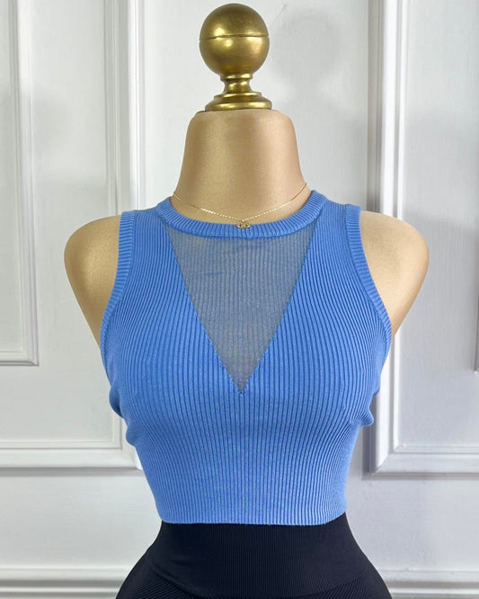 Blusa Basica Azul