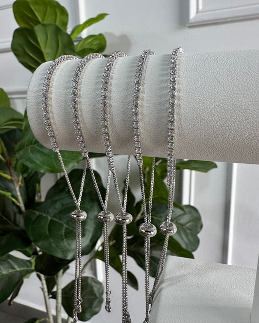 Pulsera Brillo Plata