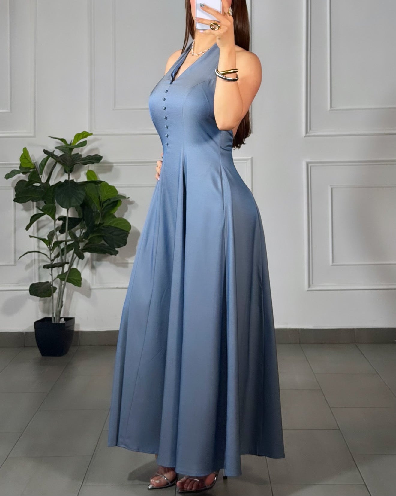 Vestido Denim Blue