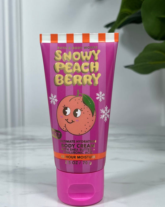 Crema Mini Snowy Peach Berry