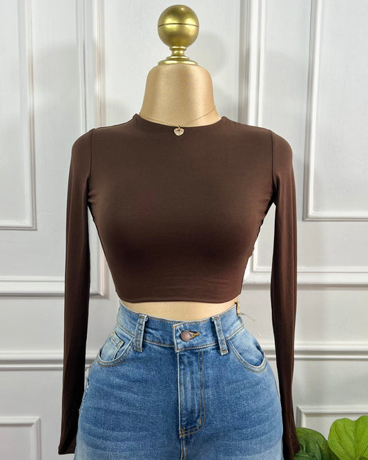 Blusa Basica Moka