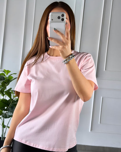 Playera Basica Rosa