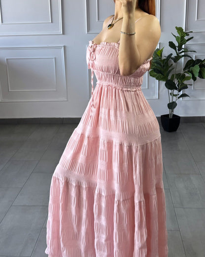 Vestido Rosa Palo