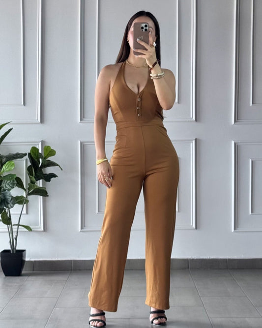 Jumpsuit Camel