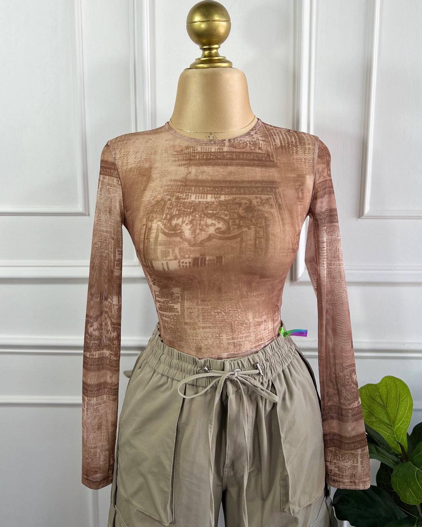 Pantiblusa Mesh Cafe